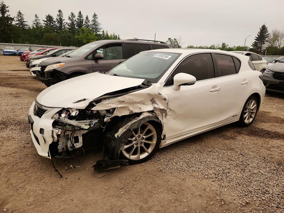 LEXUS CT 2011 with VIN JTHKD5BH5B2007237 - Photo from auction