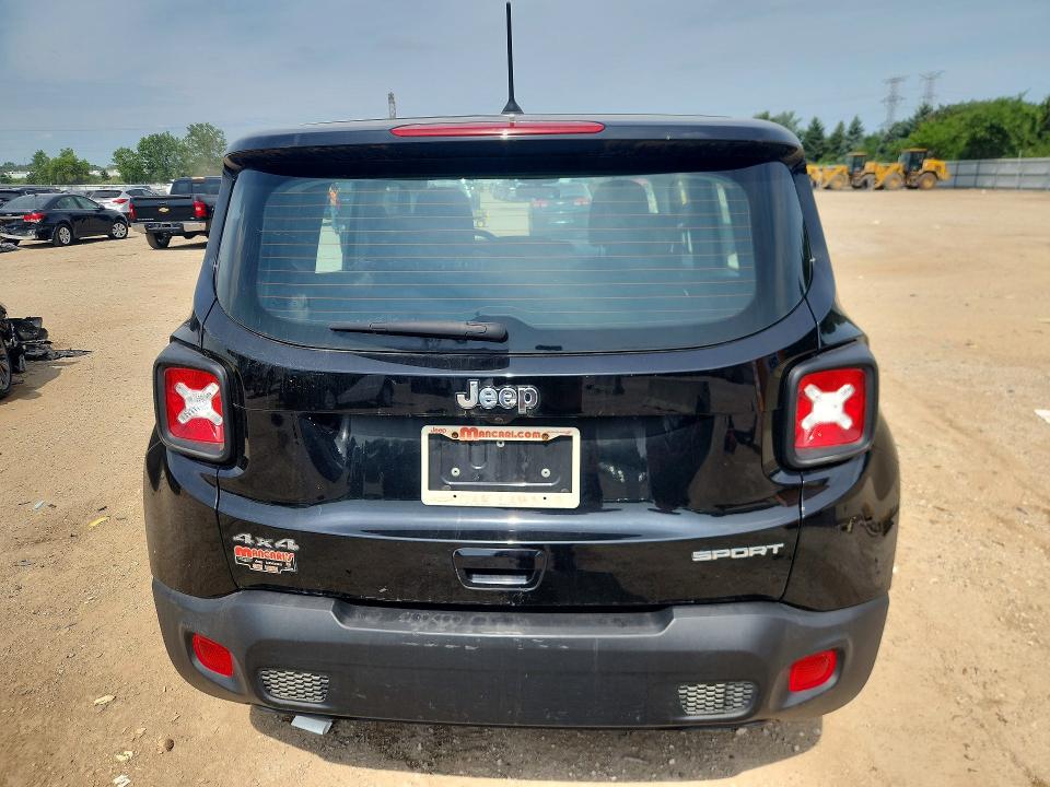 Photo 6 from auction – 2020 JEEP RENEGADE with VIN ZACNJBAB8LPL25375