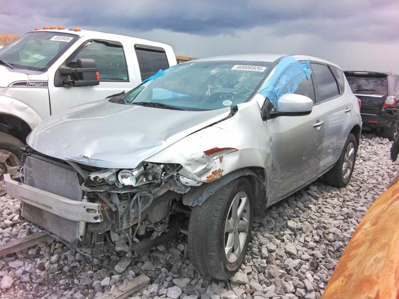 Photo 1 from auction – 2009 NISSAN MURANO with VIN JN8AZ18U29W024807