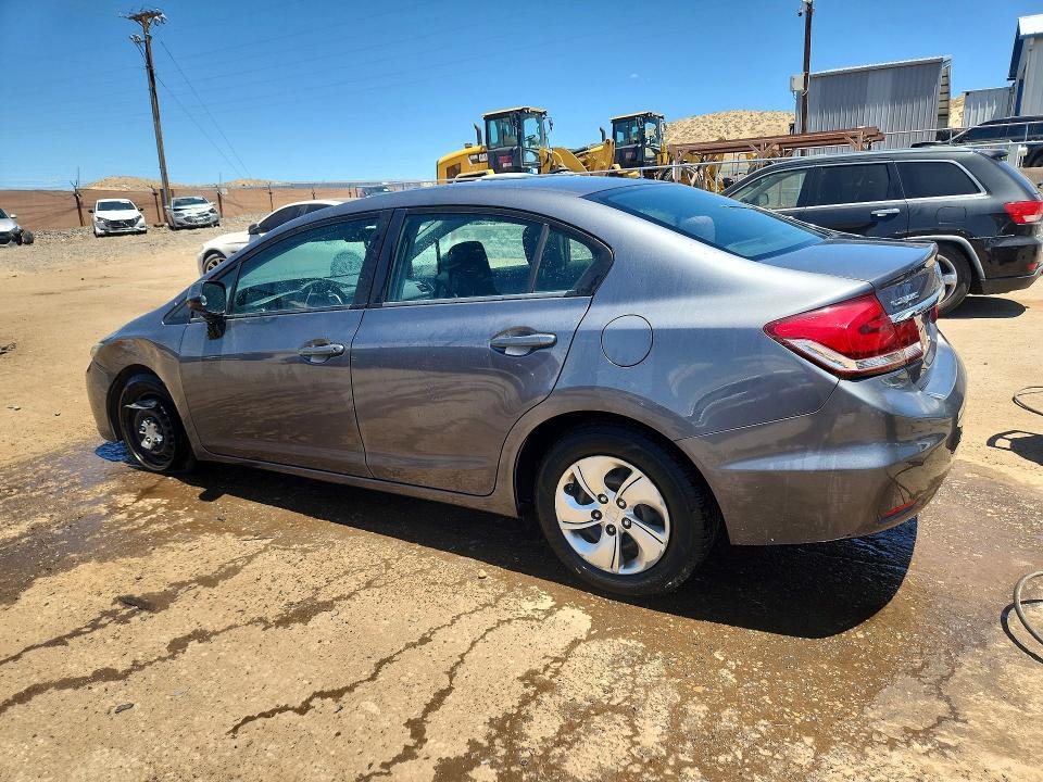 Фото 2 с аукциона – 2013 HONDA CIVIC с VIN 19XFB2F53DE259968