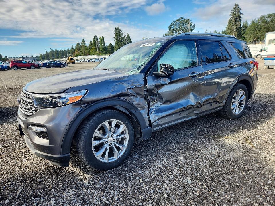FORD EXPLORER 2023 with VIN 1FMSK7FH9PGB19865 - Photo from auction