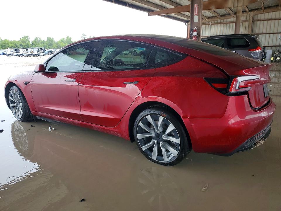 Photo 2 from auction – 2025 TESLA MODEL 3 with VIN 5YJ3E1EA3SF076614