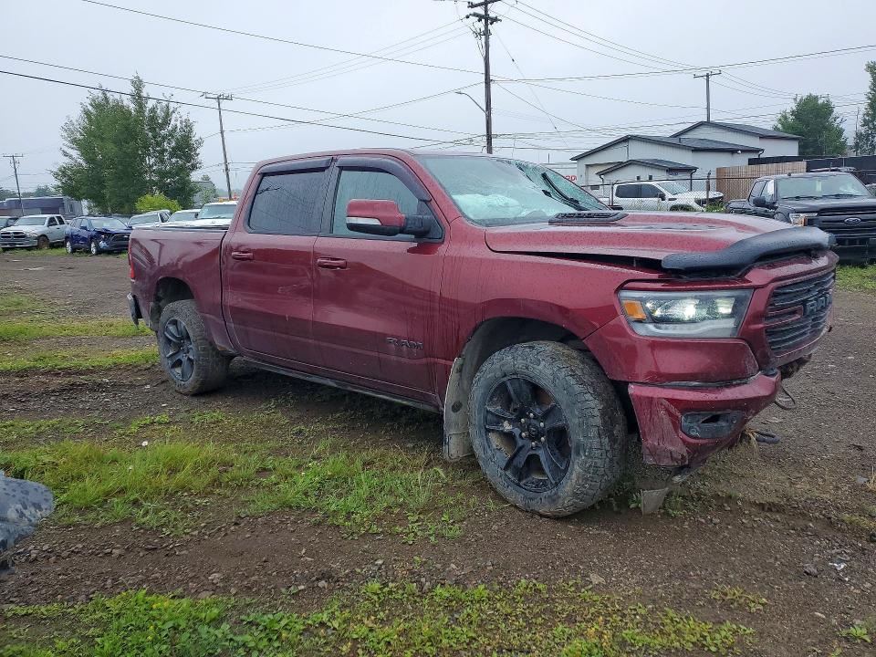 Photo 4 from auction – 2021 RAM 1500 with VIN 1C6SRFVT7MN642624