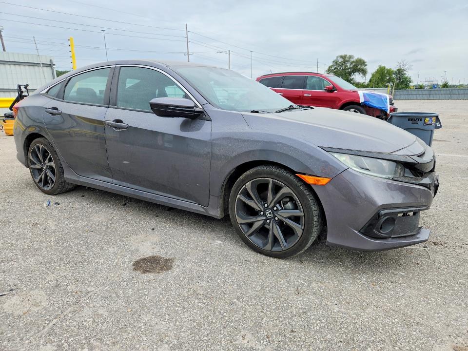 Photo 4 from auction – 2021 HONDA CIVIC with VIN 2HGFC2F83MH545073