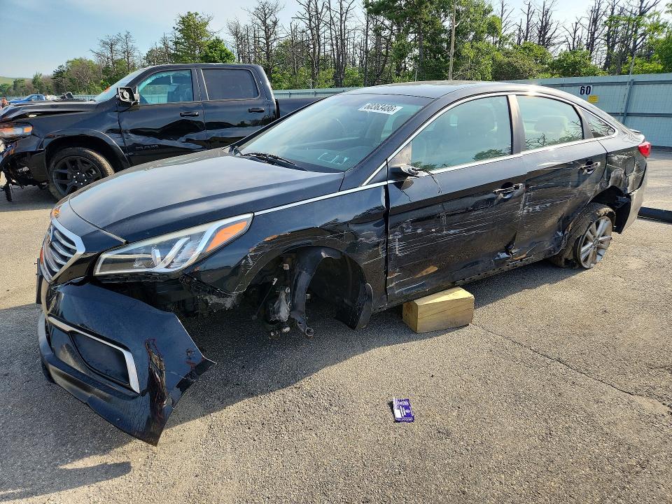 HYUNDAI SONATA 2016 with VIN 5NPE24AF7GH407952 - Photo from auction