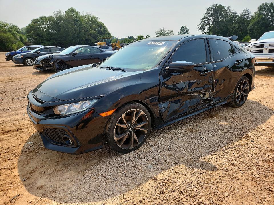 Photo 1 from auction – 2017 HONDA CIVIC with VIN SHHFK7H40HU422950