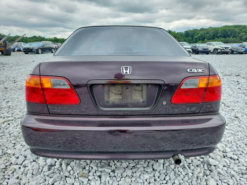 Photo 6 from auction – 2000 HONDA CIVIC with VIN 1HGEJ6677YL037004