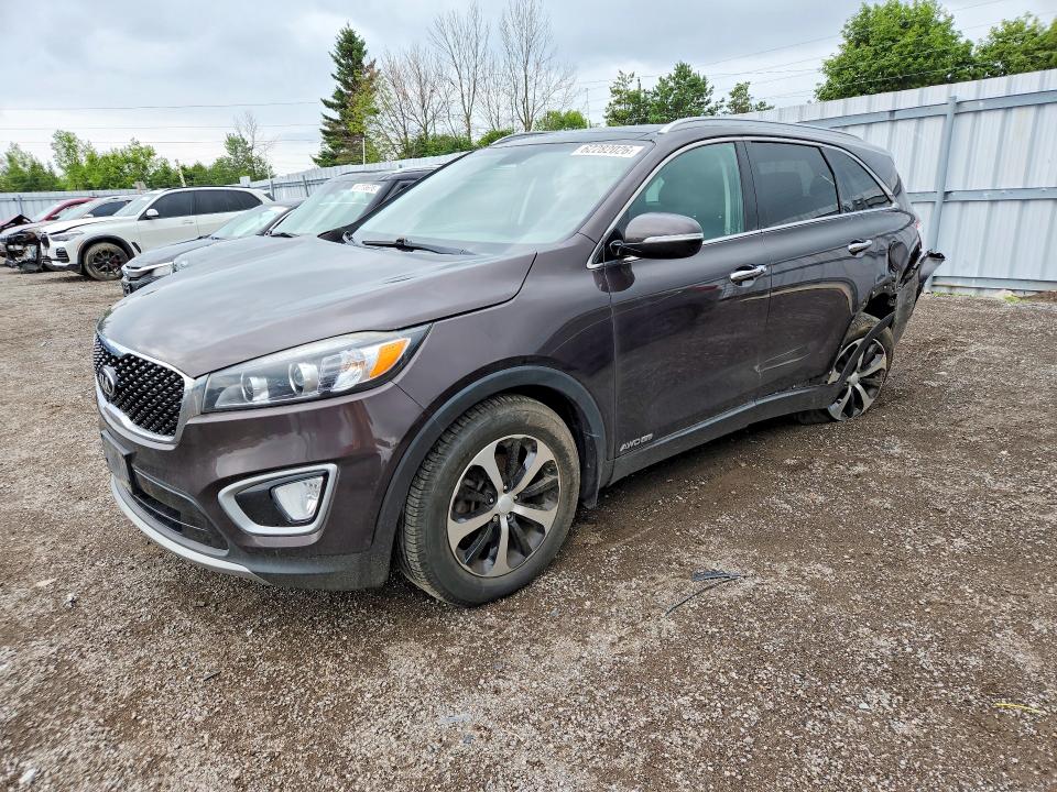 KIA SORENTO 2018 with VIN 5XYPHDA53JG360383 - Photo from auction