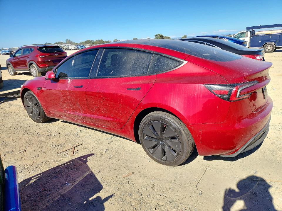 Photo 2 from auction – 2025 TESLA MODEL 3 with VIN 5YJ3E1EA8SF987019