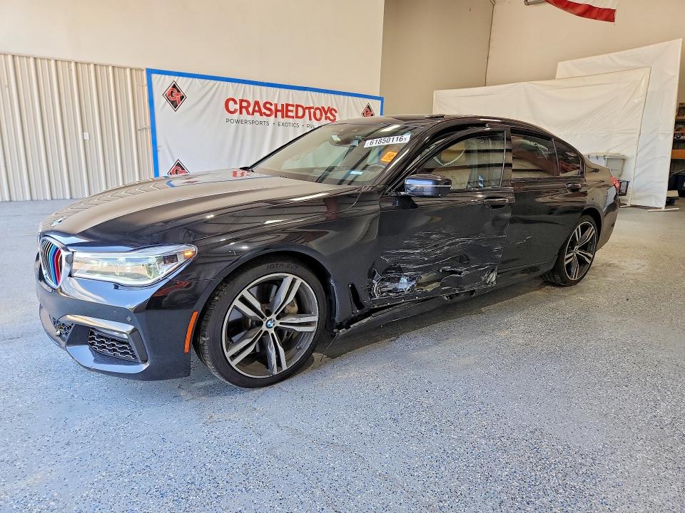 BMW 750 2019 with VIN WBA7F2C50KB239746 - Photo from auction