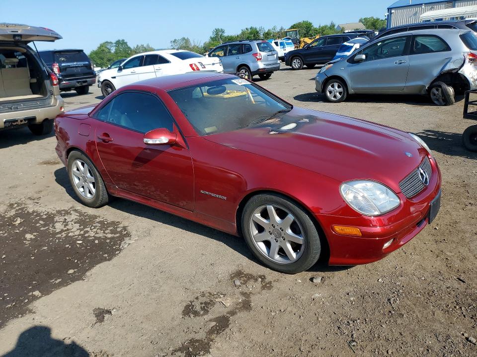 Photo 4 from auction – 2001 MERCEDES-BENZ SLK with VIN WDBKK49F61F202310