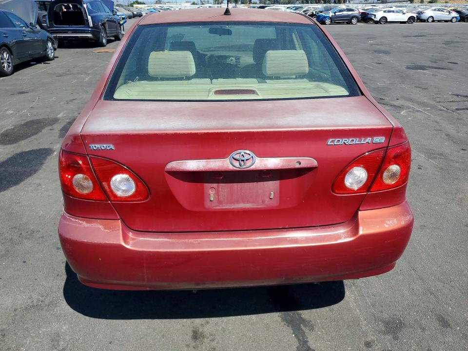 Photo 6 from auction – 2007 TOYOTA COROLLA with VIN JTDBR32E870104450