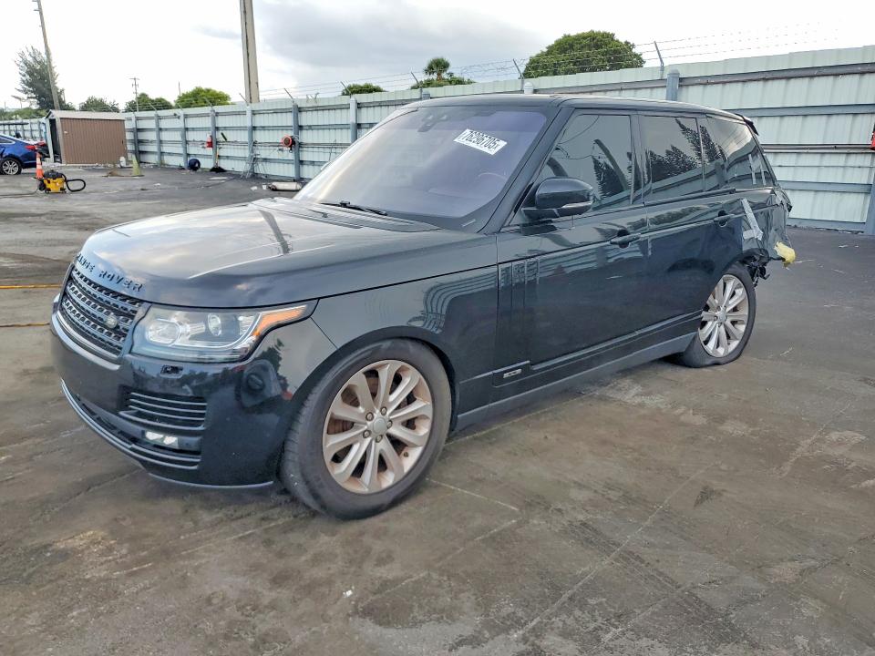LAND ROVER RANGE ROVER 2017 with VIN SALGS2FK3HA352596 - Photo from auction