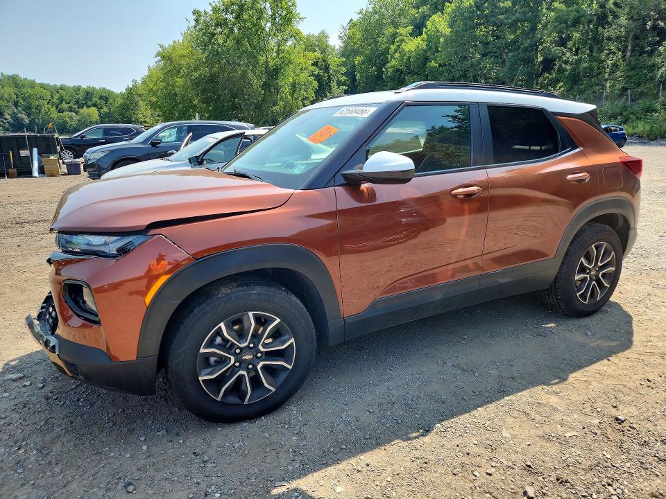 CHEVROLET TRAILBLAZER 2021 with VIN KL79MSSL6MB022414 - Photo from auction
