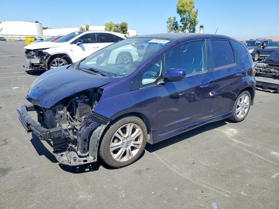 HONDA FIT 2009 with VIN JHMGE88609S009630 - Photo from auction