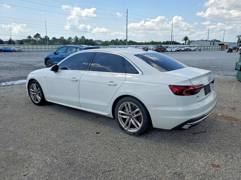 Photo 2 from auction – 2023 AUDI A4 with VIN WAUDAAF47PN010761