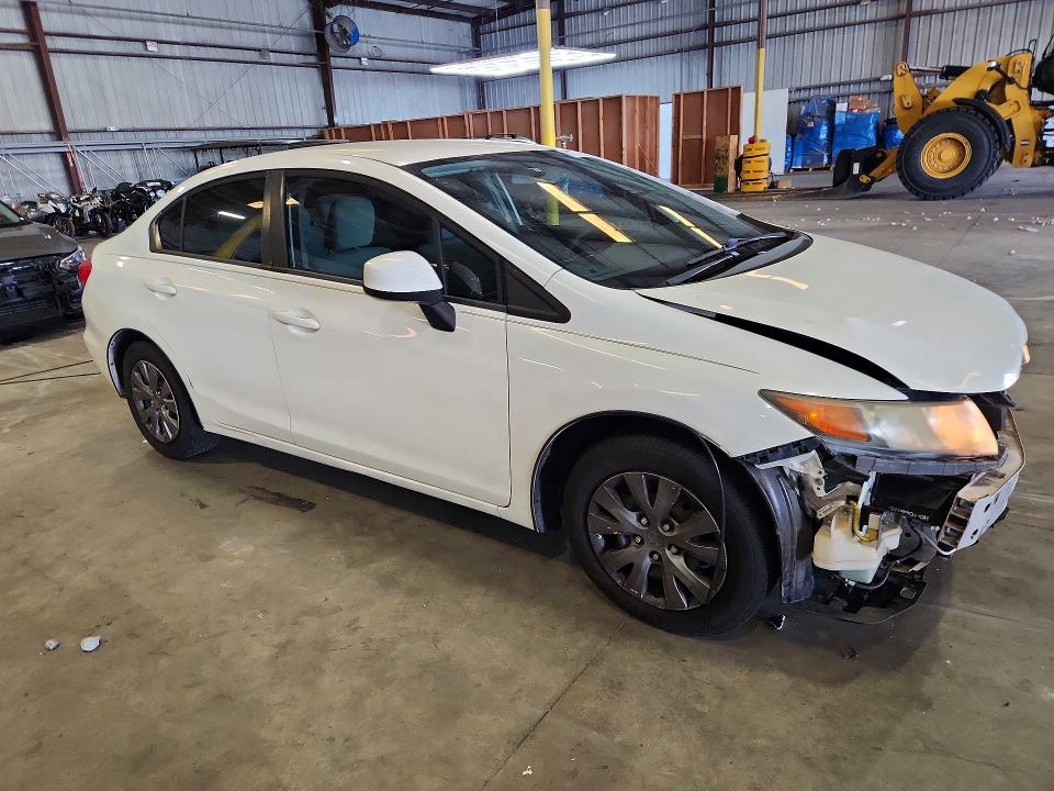 Photo 4 from auction – 2012 HONDA CIVIC with VIN 19XFB2F55CE096030