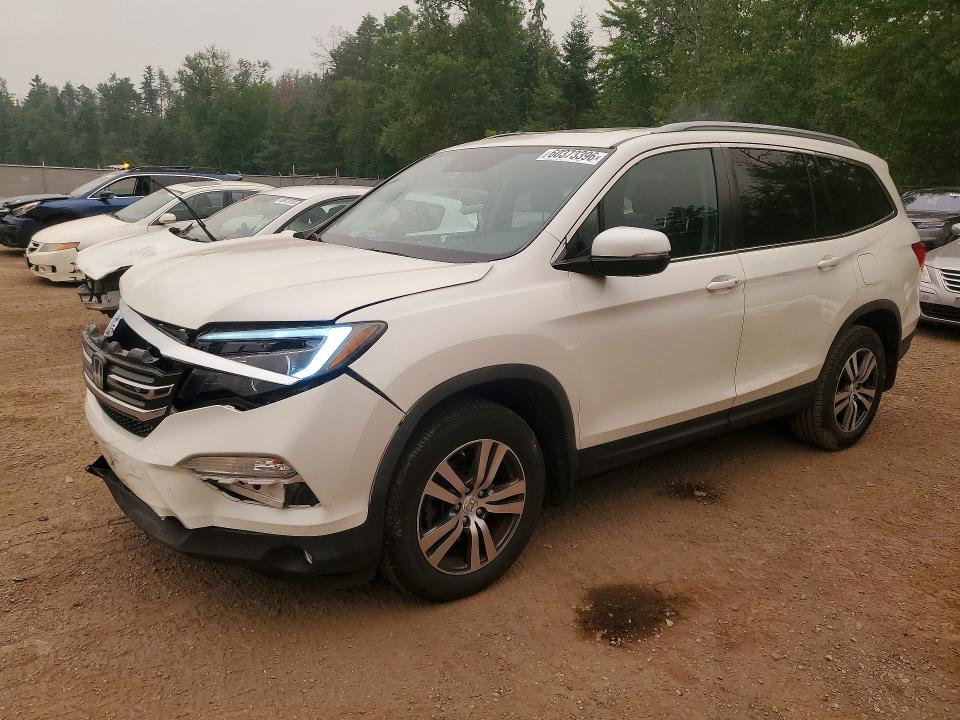 HONDA PILOT 2018 with VIN 5FNYF6H86JB501511 - Photo from auction