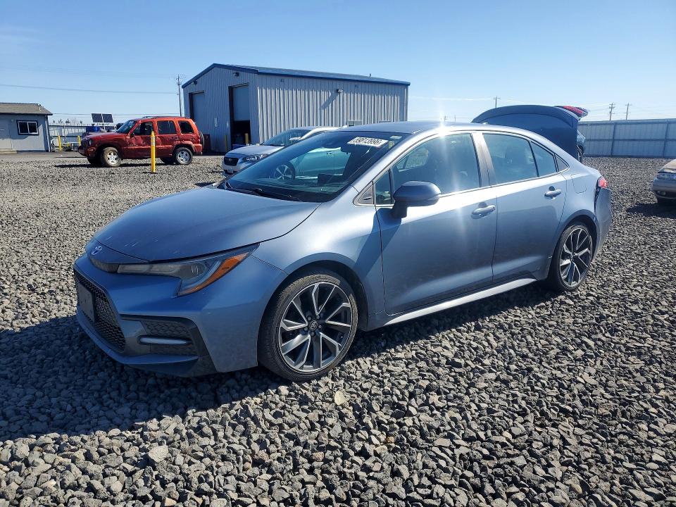 TOYOTA COROLLA 2022 with VIN 5YFP4MCE3NP106621 - Photo from auction
