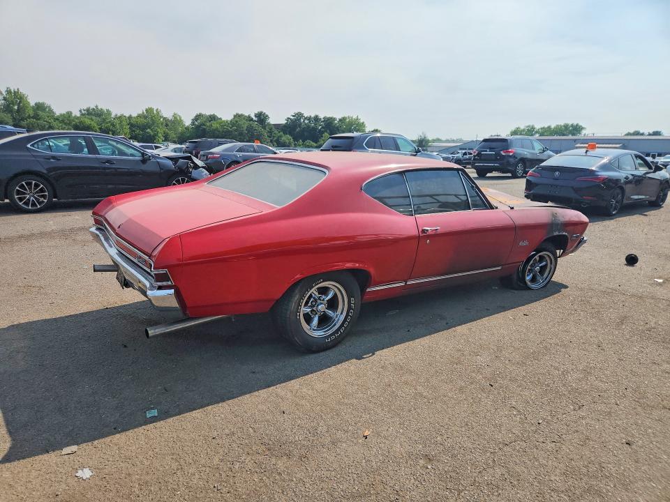 Photo 3 from auction – 1968 CHEVROLET MALIBU with VIN 136378G101709