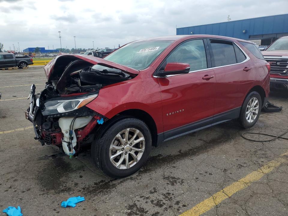 CHEVROLET EQUINOX 2018 with VIN 2GNAXJEV0J6235606 - Photo from auction