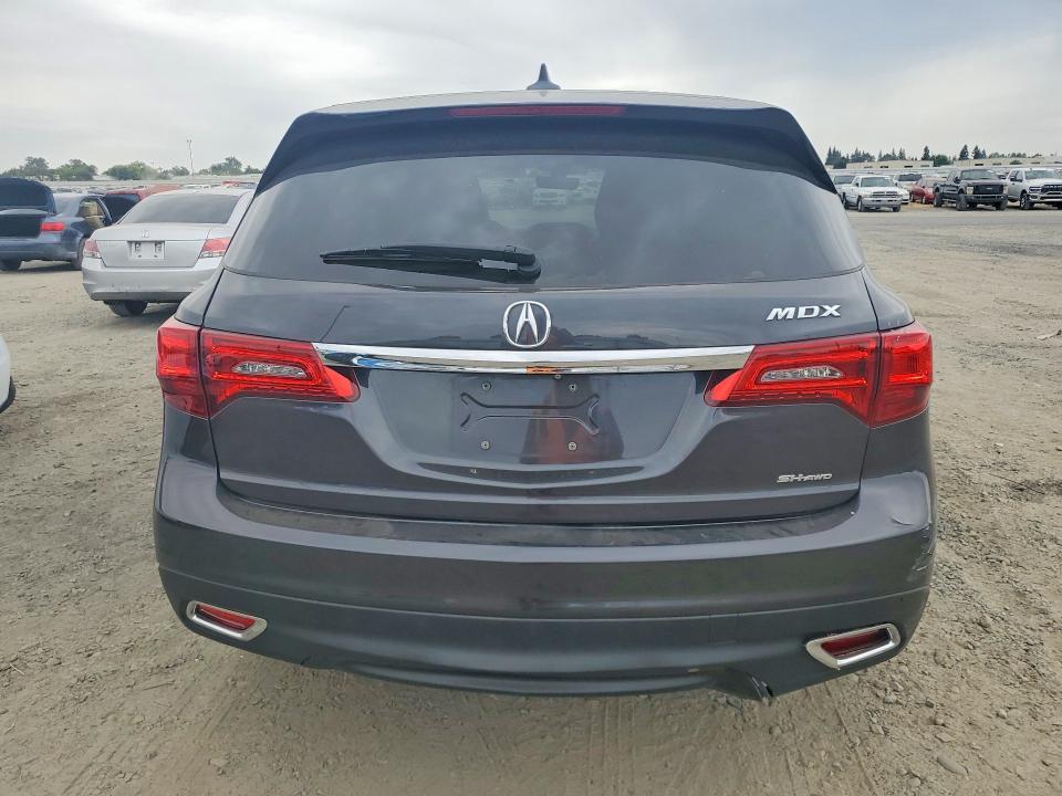 Photo 6 from auction – 2016 ACURA MDX with VIN 5FRYD4H48GB051648