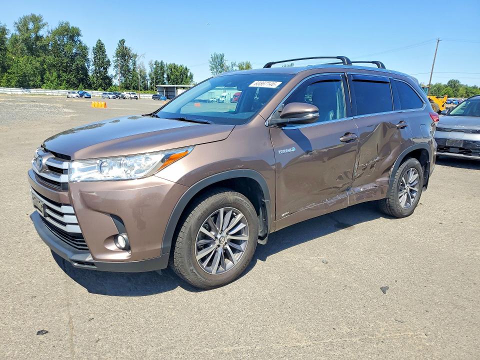 2018 TOYOTA HIGHLANDER HYBRID - Търг №60867146