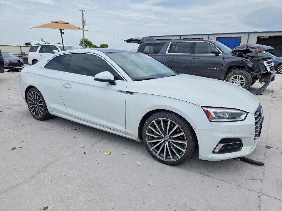 Photo 4 from auction – 2018 AUDI A5 with VIN WAUPNAF55JA074449