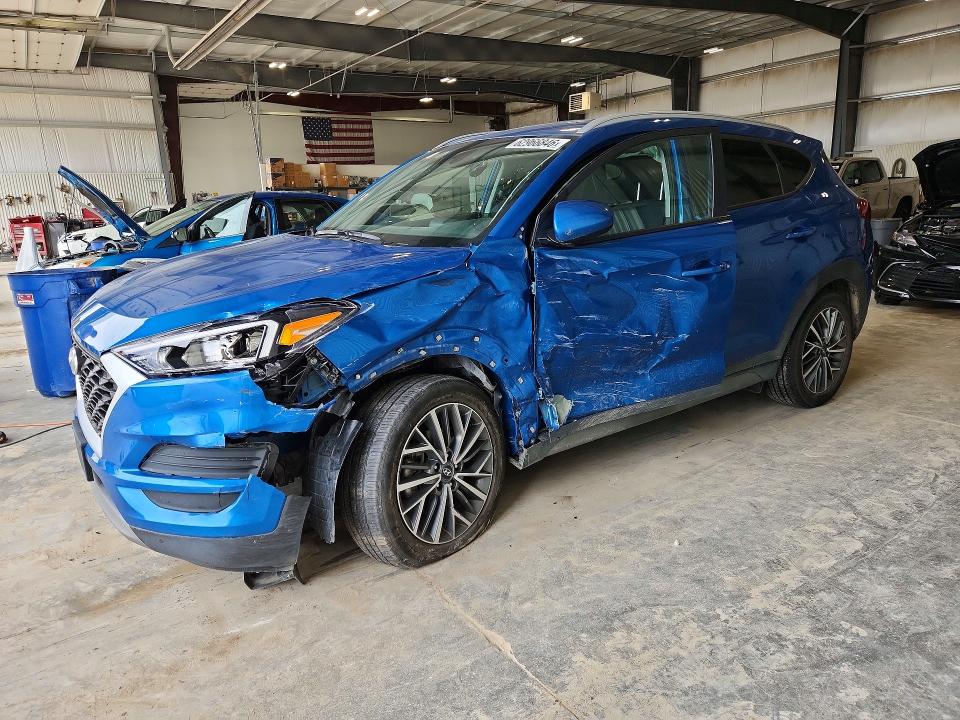 HYUNDAI TUCSON 2020 with VIN KM8J3CAL0LU177100 - Photo from auction