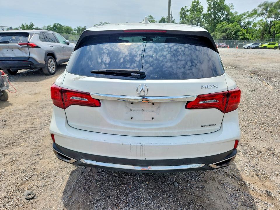 Photo 6 from auction – 2017 ACURA MDX with VIN 5FRYD4H57HB010034
