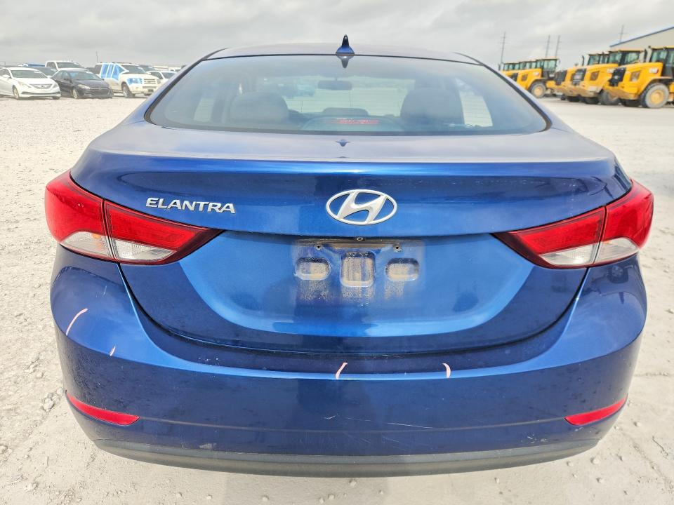 Photo 6 from auction – 2016 HYUNDAI ELANTRA with VIN 5NPDH4AE3GH659666