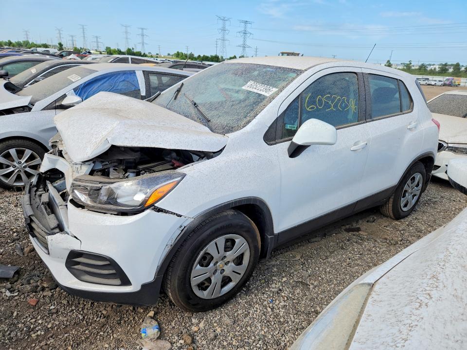CHEVROLET TRAX 2019 with VIN 3GNCJKSB3KL165123 - Photo from auction