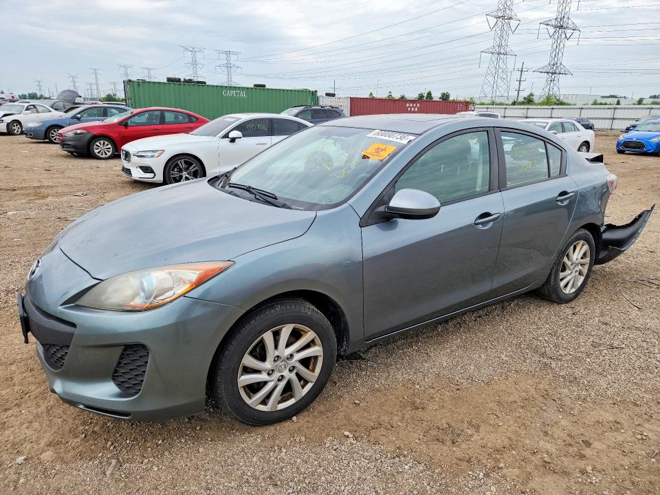 MAZDA 3 2012 with VIN JM1BL1V79C1529344 - Photo from auction