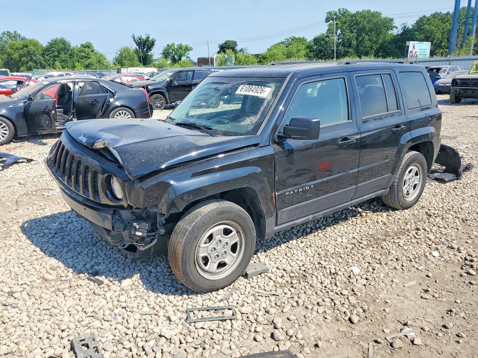 Photo 1 from auction – 2016 JEEP PATRIOT with VIN 1C4NJPBB4GD800295