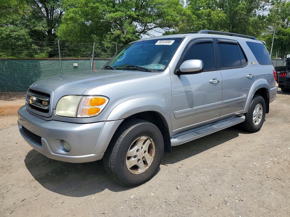 TOYOTA SEQUOIA 2002 with VIN 5TDBT48A42S122235 - Photo from auction