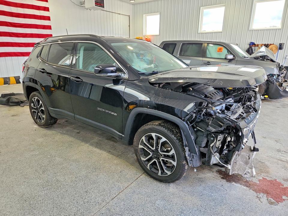 Photo 4 from auction – 2022 JEEP COMPASS with VIN 3C4NJDCB8NT174691