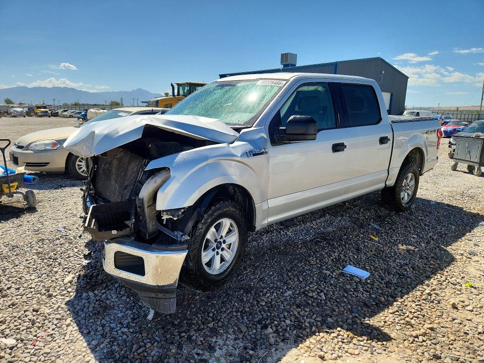 FORD F150 2018 with VIN 1FTEW1E53JKC87029 - Photo from auction