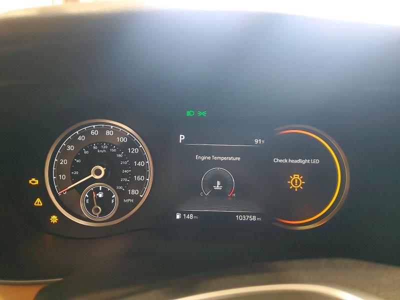 Photo 9 from auction – 2022 GENESIS G70 with VIN KMTG34TAXNU093239