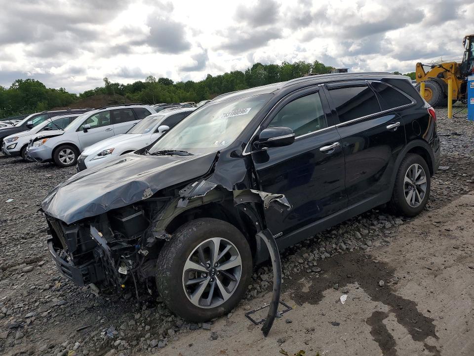 KIA SORENTO 2019 with VIN 5XYPHDA51KG442789 - Photo from auction