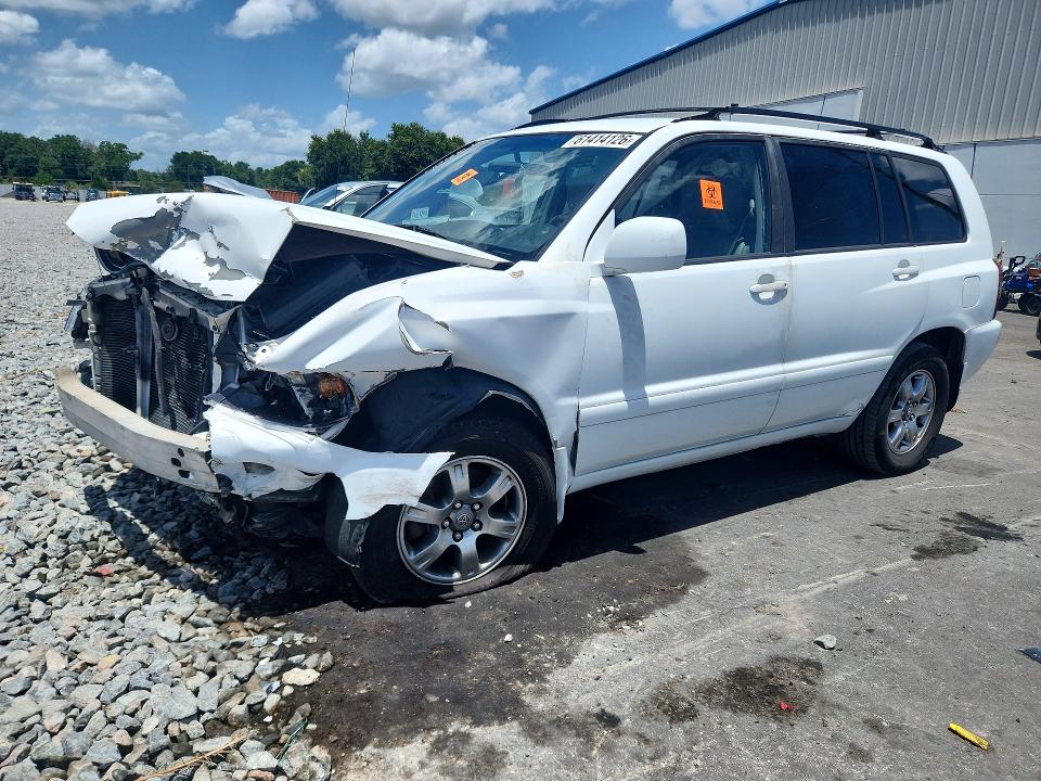 TOYOTA HIGHLANDER 2005 with VIN JTEDP21A050058483 - Photo from auction