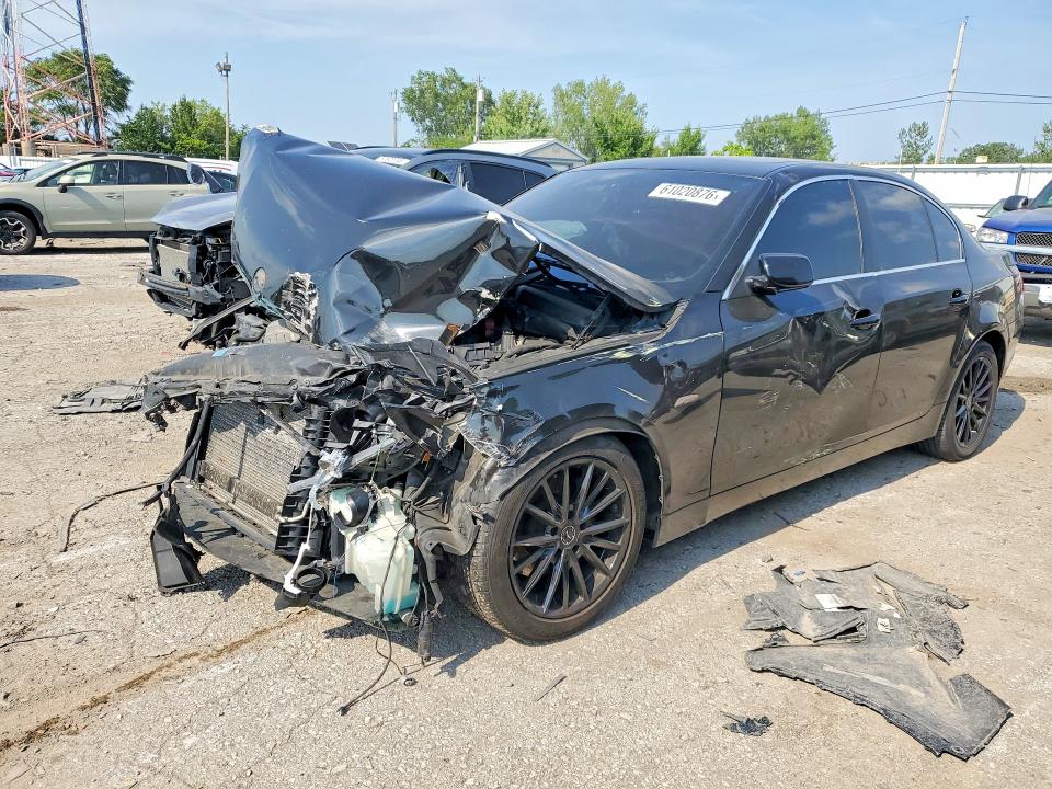 BMW 525 2007 with VIN WBANF33597CW69466 - Photo from auction