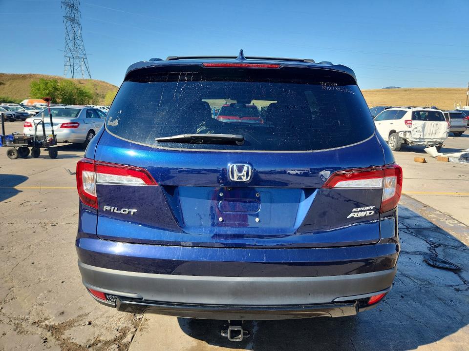 Фото 6 с аукциона – 2022 HONDA PILOT с VIN 5FNYF6H35NB073148