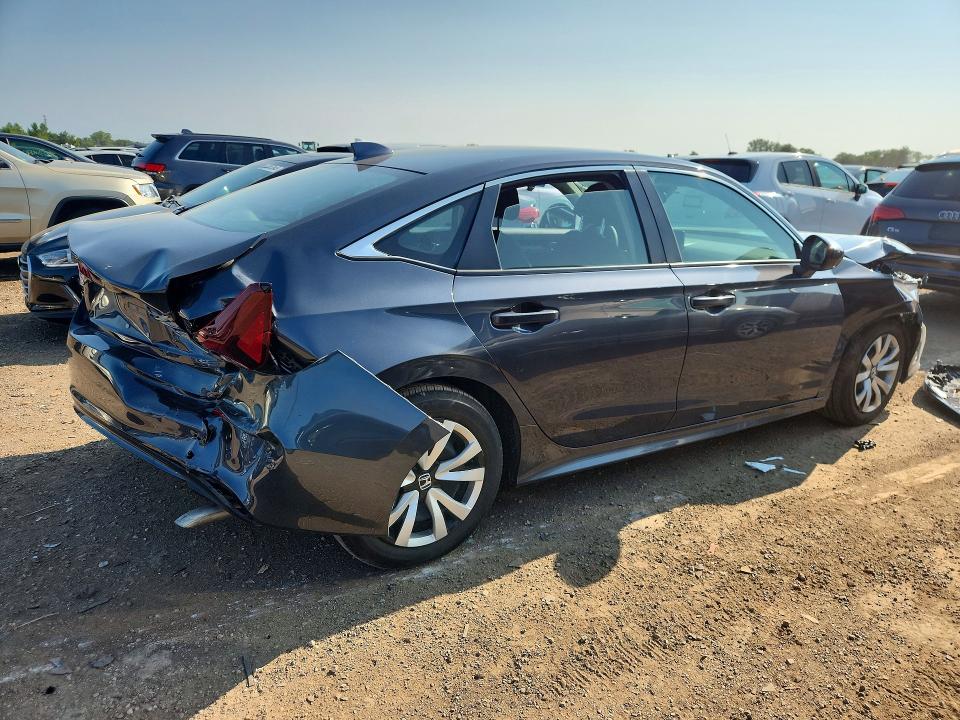 Photo 3 from auction – 2025 HONDA CIVIC with VIN 2HGFE2F20SH562495