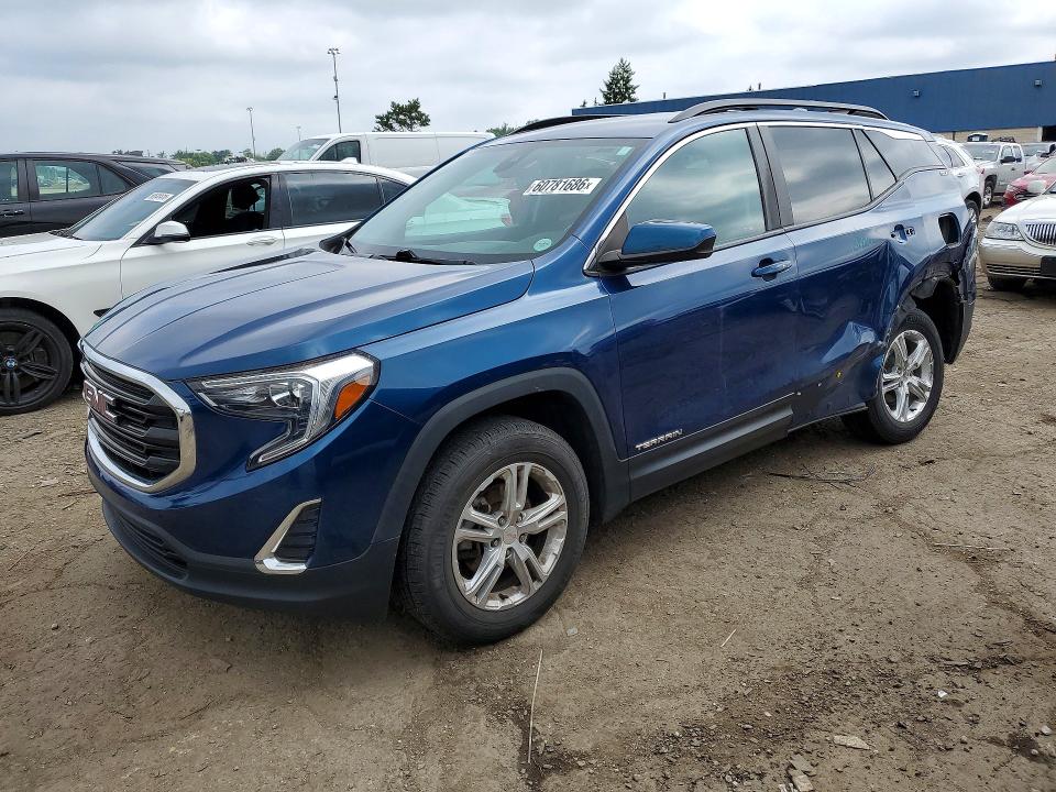 GMC TERRAIN 2021 with VIN 3GKALTEV6ML384915 - Photo from auction