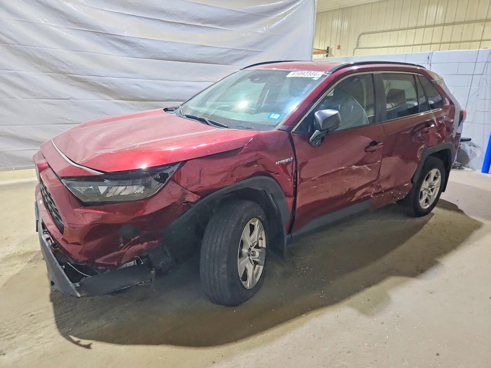 TOYOTA RAV4 2020 with VIN 4T3LWRFV8LU009838 - Photo from auction