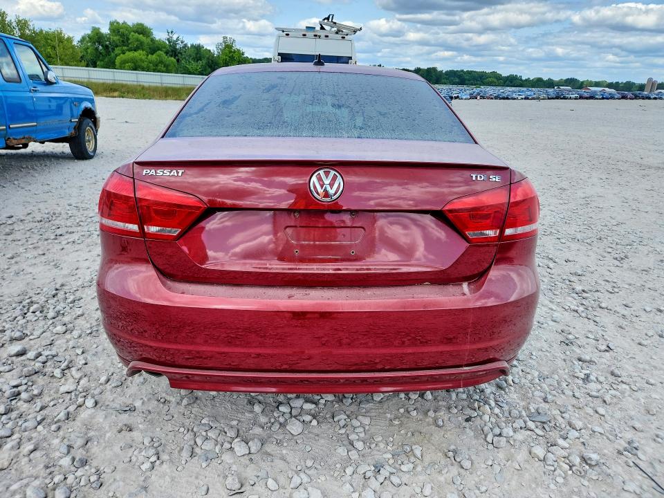 Photo 6 from auction – 2015 VOLKSWAGEN PASSAT with VIN 1VWBV7A35FC043765