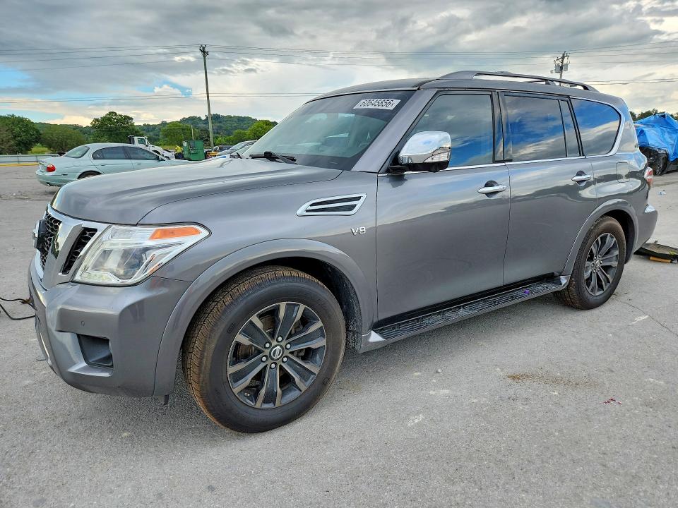 NISSAN ARMADA 2020 with VIN JN8AY2NF0L9360170 - Photo from auction