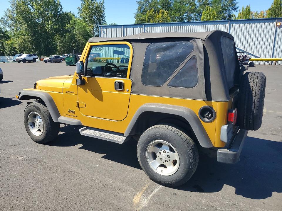 Photo 2 from auction – 2003 JEEP WRANGLER / TJ with VIN 1J4FA49S53P308354