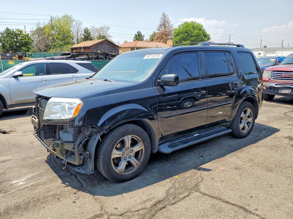 HONDA PILOT 2013 with VIN 5FNYF4H58DB054596 - Photo from auction