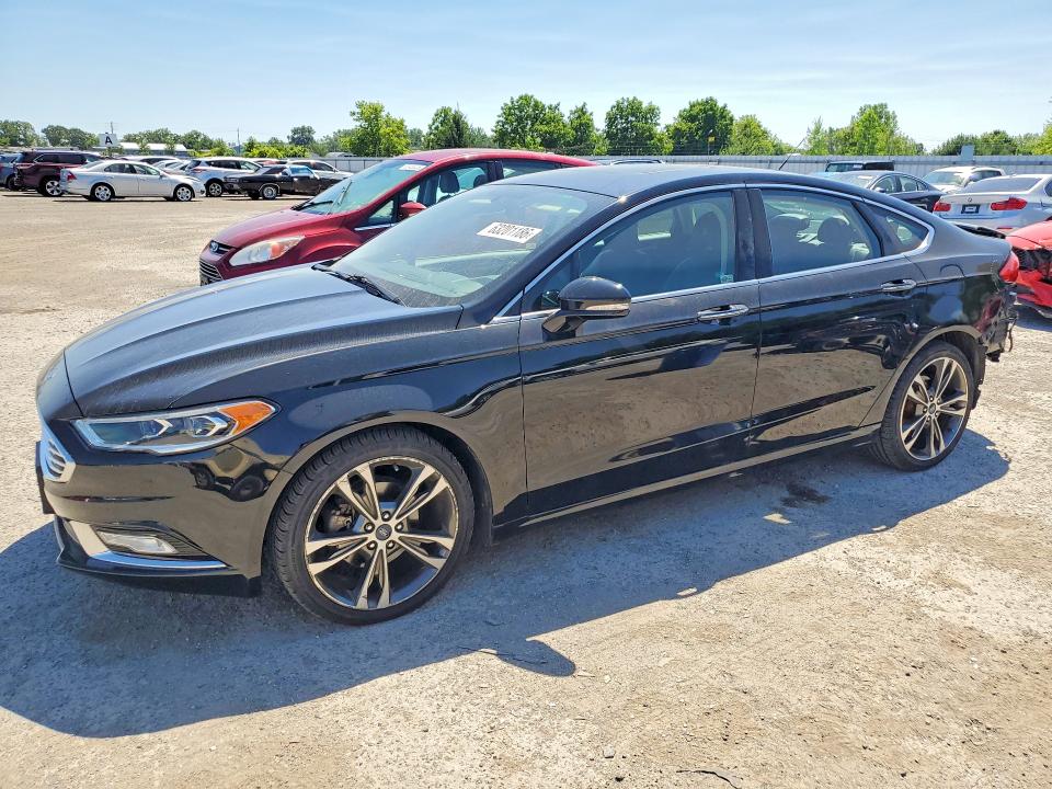 FORD FUSION 2017 with VIN 3FA6P0D98HR361198 - Photo from auction